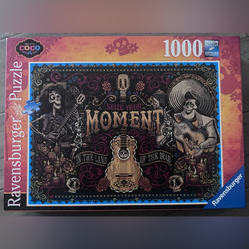 Ravensburger Seize Your Moment Puzzle - Black, Gold, and Brown